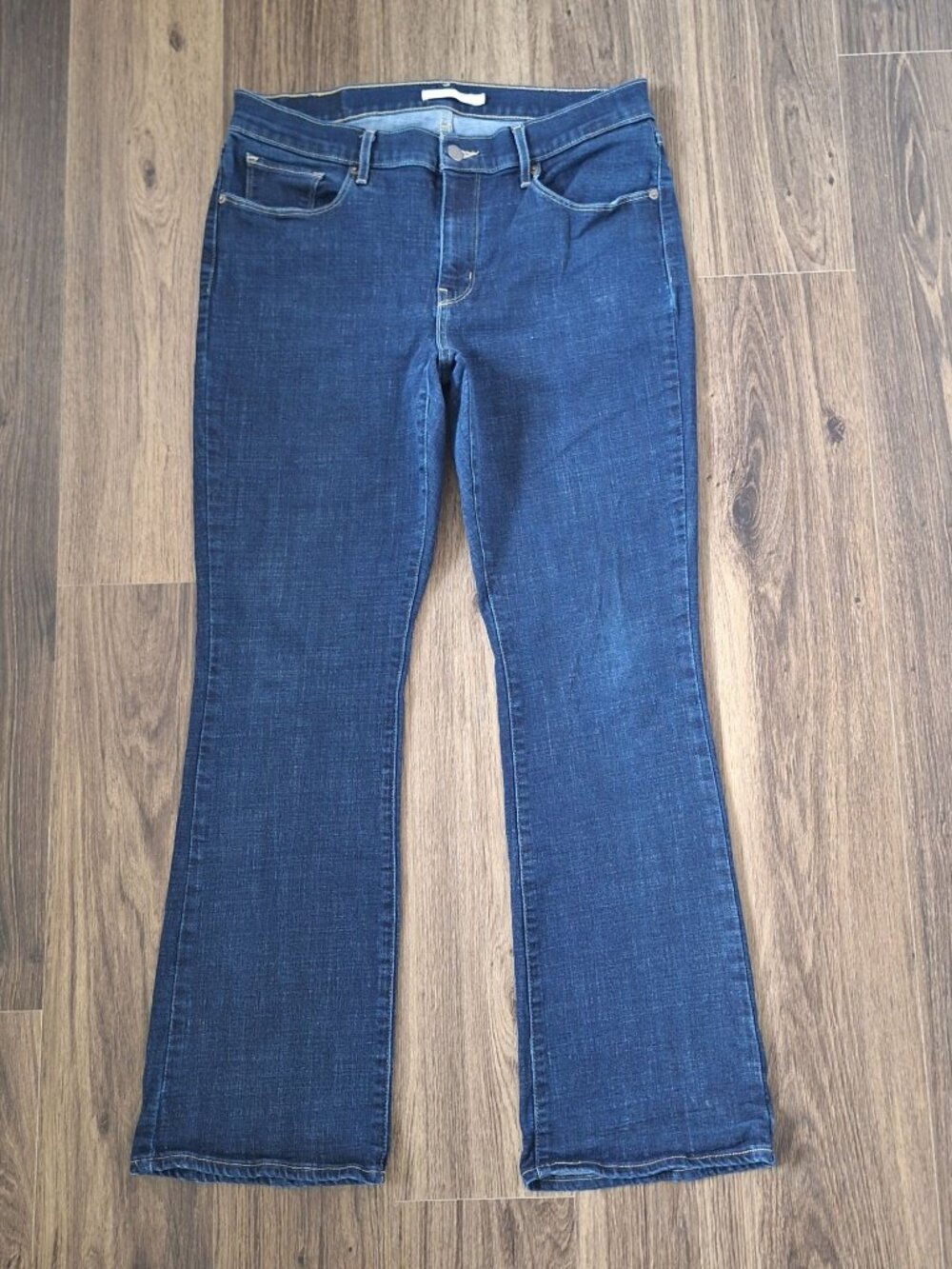 💙 Levis Classic Stretch Bootcut Denim Jeans Size 12 Western Coastal Cowgirl Cou